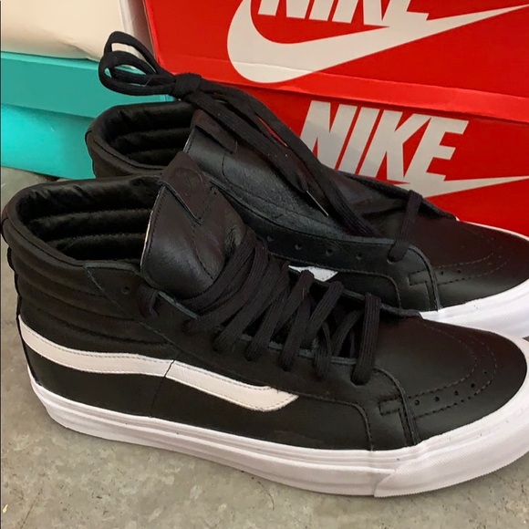 Vans Other - Vans men’s leather vt black sk8 high M10.5